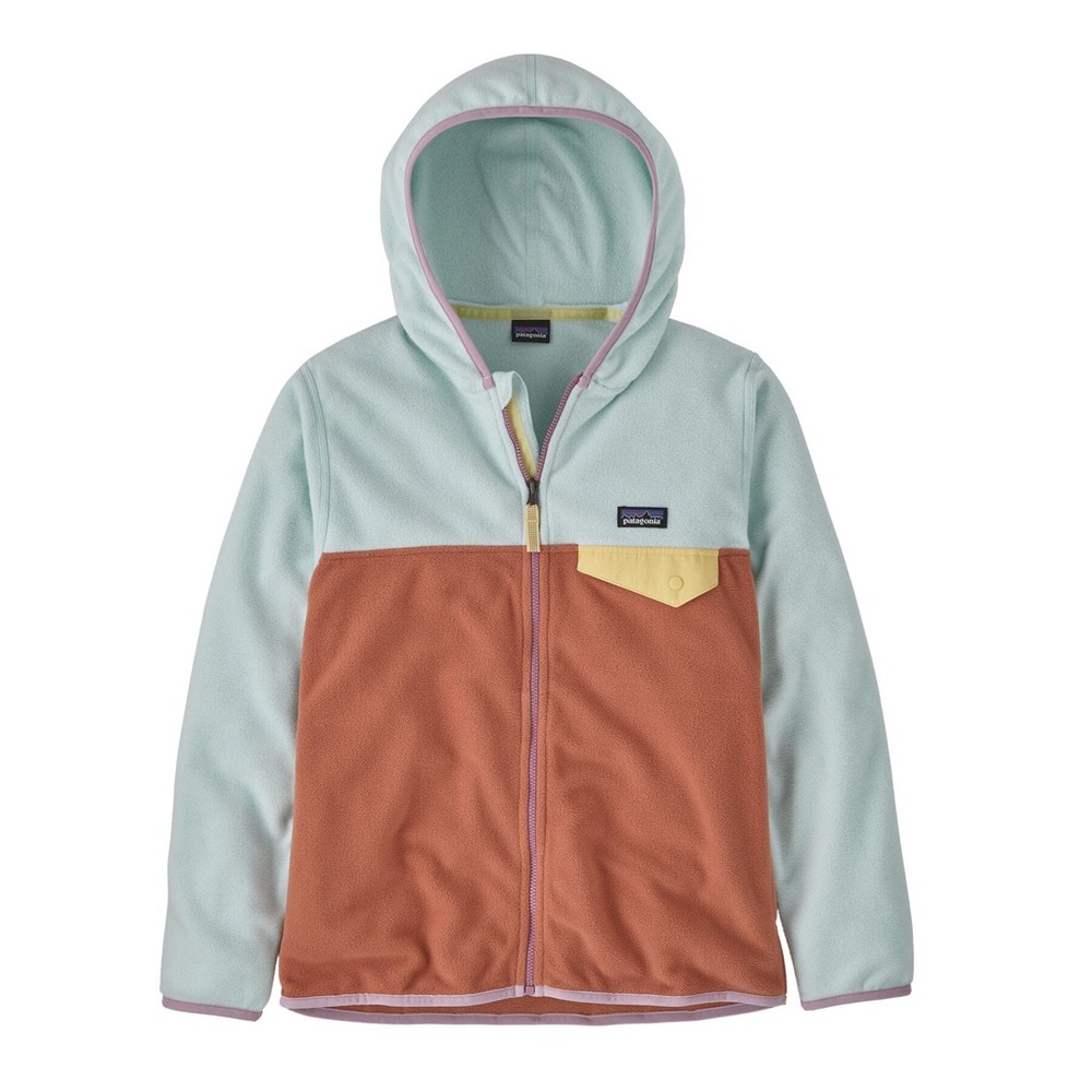 Never worn! New Patagonia Girl’s Micro D Snap Fleece Jacket 🧡